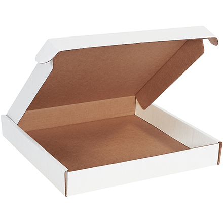 14 x 14 x 2" White Deluxe Literature Mailers