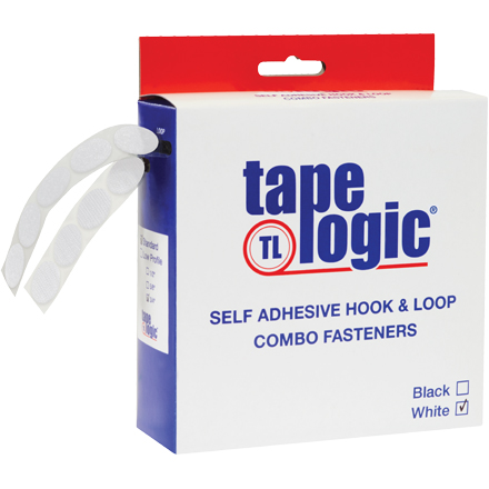 3/4" White Dots Tape Logic<span class='rtm'>®</span> Combo Pack