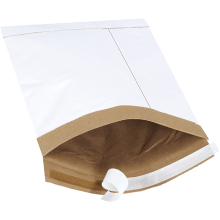 7 <span class='fraction'>1/4</span> x 12" White #1 Self-Seal Padded Mailers