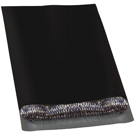 12 x 15 <span class='fraction'>1/2</span>" Black Poly Mailers