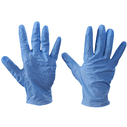 Vinyl Gloves - Blue - 5 Mil
