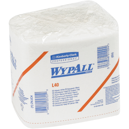 Kimberly Clark<span class='rtm'>®</span> WypALL<span class='afterCapital'><span class='rtm'>®</span></span> L-40 1/4 Fold All Purpose Wipers Bulk Pack