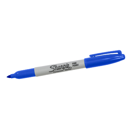 Blue Sharpie<span class='rtm'>®</span> Fine Point Markers