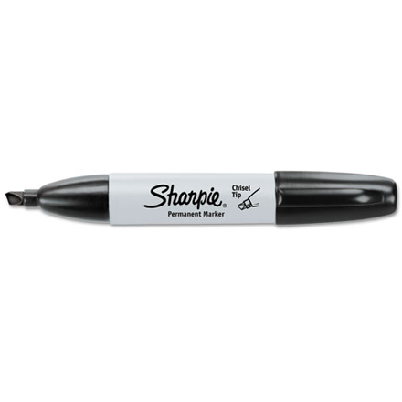 Black Sharpie<span class='rtm'>®</span> Chisel Tip Markers