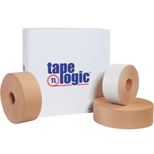 Tape Logic #7500 Reinforced Water Activated Tape 3 x 375 Kraft 8/Case 