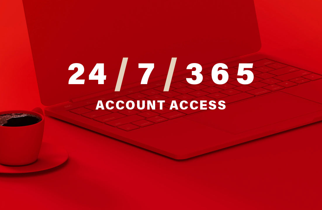 24 / 7 / 363 Account Access